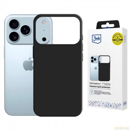 Apple iPhone 17 Pro Max - 3mk Hardy MagSilicone Graphite