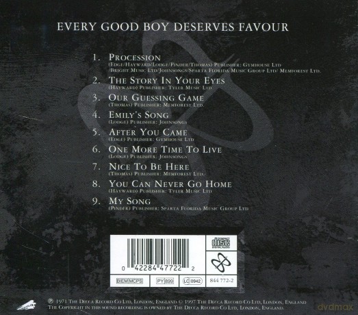 The Moody Blues: Moody Blues - Every Good Boy [CD]