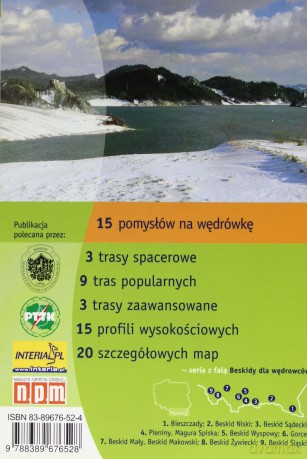 Pieniny, Magura Spiska z plecakiem - Jan Czerwiński [KSIĄŻKA]