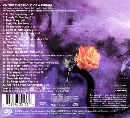 The Moody Blues: On The Threshold Of A Dream [SACD]