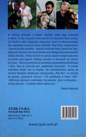 Pies też człowiek czyli wiersze psubrata - Marek Majewski [KSIĄŻKA]