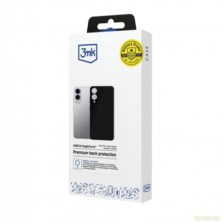 Samsung Galaxy S25 Edge - 3mk Hardy MagSilicone Black