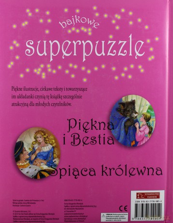 Piękne księżniczki. 7 puzzli [KSIĄŻKA]