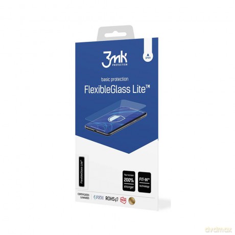 Wymiar 219x122mm r=1 - up to 11" 3mk FlexibleGlass Lite