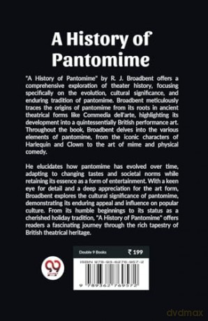A History of Pantomime (Edition 2023) - R J Broadbent [KSIĄŻKA]