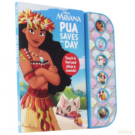 Disney Moana: Pua Saves the Day Sound Book [KSIĄŻKA]