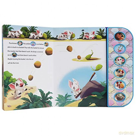 Disney Moana: Pua Saves the Day Sound Book [KSIĄŻKA]