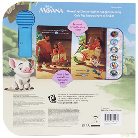 Disney Moana: Pua Saves the Day Sound Book [KSIĄŻKA]
