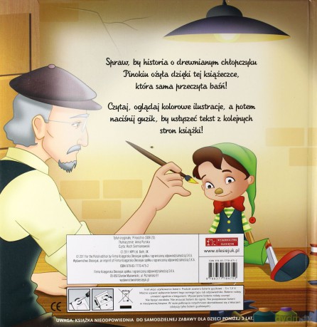 Pinokio. Baśniowe opowieści [KSIĄŻKA]