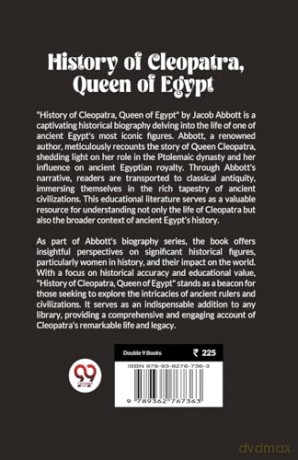 History of Cleopatra, Queen of Egypt (Edition 2023) - Jacob Abbott [KSIĄŻKA]
