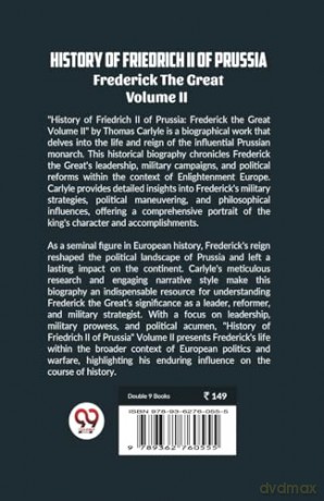 History of Friedrich II of PrussiaFrederick The Great Volume II (Edition 2023) - Thomas Carlyle [KSIĄŻKA]
