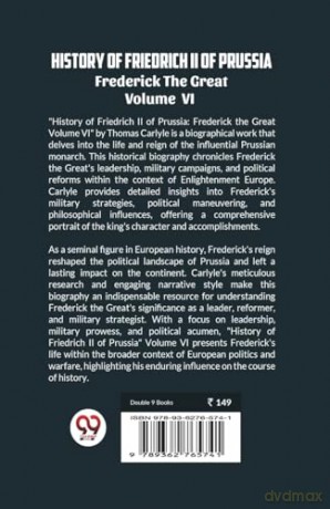 History of Friedrich II of PrussiaFrederick The Great Volume VI (Edition 2023) - Thomas Carlyle [KSIĄŻKA]