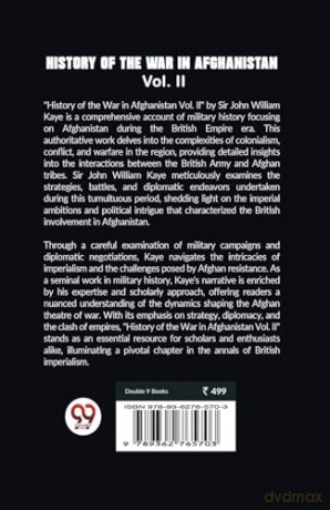 History of the War in Afghanistan Vol. II (Edition 2023) - Sir John William Kaye [KSIĄŻKA]