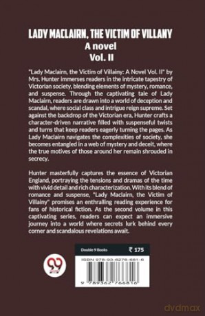 Lady Maclairn, the victim of villanyA novel Vol. II (Edition 2023) - Mrs Hunter [KSIĄŻKA]