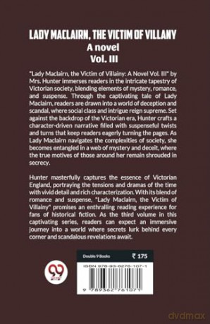 Lady Maclairn, the victim of villanyA novel Vol. III (Edition 2023) - Mrs Hunter [KSIĄŻKA]