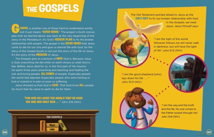 Laugh and Grow Bible for Kids: The Gospel in 52 Five-Minute Bible Stories [KSIĄŻKA]