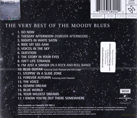 The Moody Blues: The Best Of The Moody Blues [CD]
