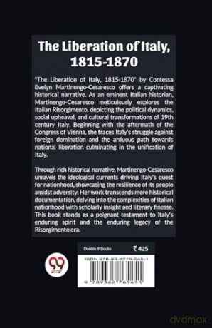 The Liberation of Italy, 1815-1870 (Edition 2023) - Countess Evelyn Martinengo Cesaresco [KSIĄŻKA]