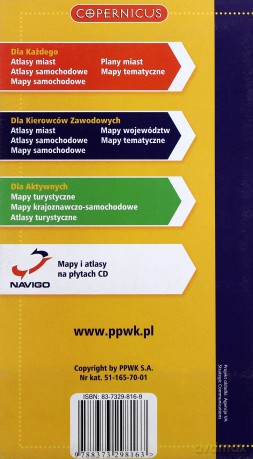 Plan miasta Wałbrzych, Szczawno-Zdrój, Świebodzice,Świdnica, Kamienna Góra 1:17500 [KSIĄŻKA]