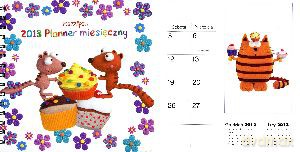 Plan miesięczny Wiewiórki 2013. Marzipan [KSIĄŻKA]