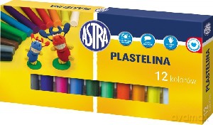 Plastelina 12 kolorów [SZKOŁA]