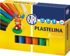 Plastelina 8 kolorów [SZKOŁA]