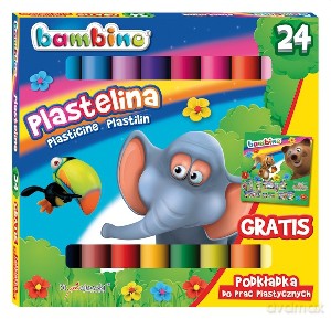 Plastelina Bambino 24 kol. [SZKOŁA]