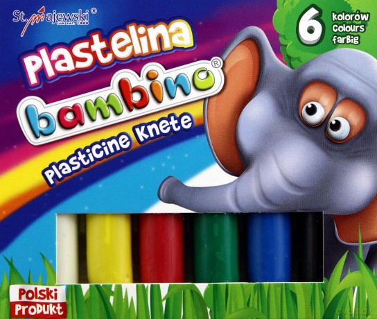 Plastelina Bambino 6 kol. [SZKOŁA]