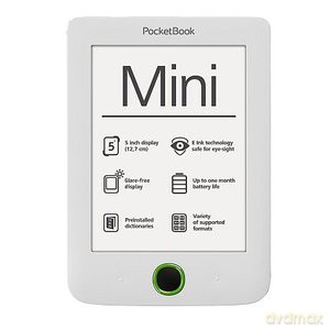 PocketBook Mini (obudowa kolor biały) - plus rabat na wszystkie ebooki [ELEKTRONIKA]