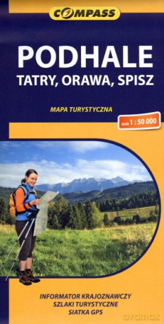 Podhale. Tatry, Orawa, Spisz. 1:50 000 [KSIĄŻKA]