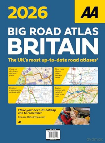 AA Big Road Atlas Britain 2026 paperback [KSIĄŻKA]