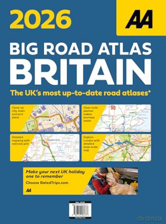 AA Big Road Atlas Britain 2026 spiral bound [KSIĄŻKA]