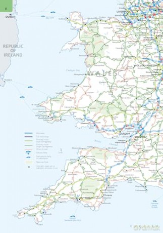 AA Easy Read Britain 2026 flexi bound (AA Easy Read Atlas Britain 2026) [KSIĄŻKA]