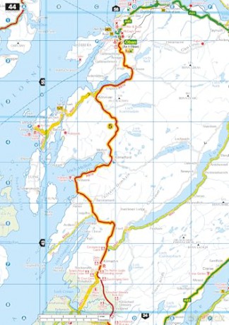 AA Touring Atlas Scotland 2026 spiral bound [KSIĄŻKA]