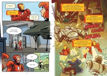 Iron Man: Something Strange! (A Mighty Marvel Team-Up): An Original Graphic Novel (Volume 4) - Dean Hale [KSIĄŻKA]