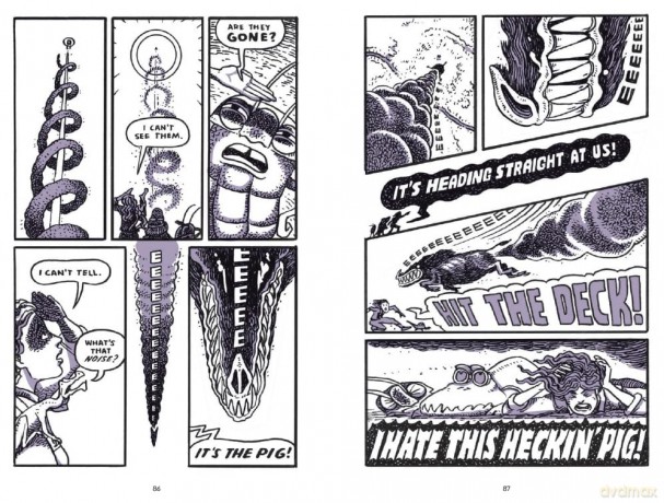 The Mighty Bite #3: Hog-Rocket Ruckus: A Graphic Novel (Volume 3) - Nathan Hale [KSIĄŻKA]