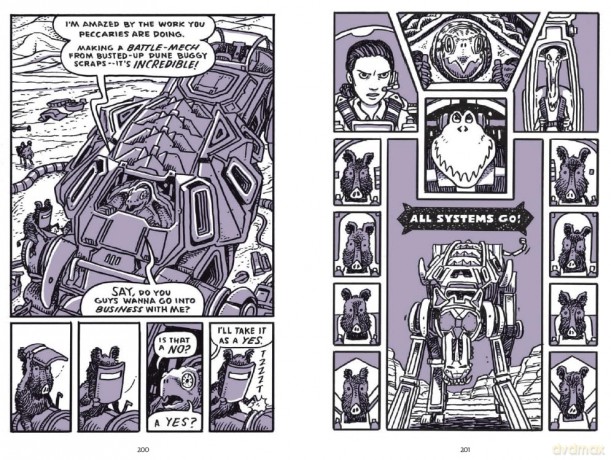 The Mighty Bite #3: Hog-Rocket Ruckus: A Graphic Novel (Volume 3) - Nathan Hale [KSIĄŻKA]