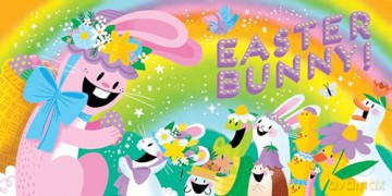 Easter Is Egg-cellent! (A Hello!Lucky Book): A Board Book - Hello!Lucky [KSIĄŻKA]