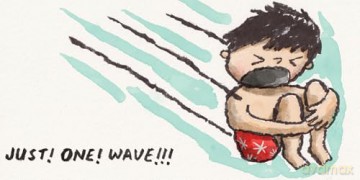 Just One Wave: A Picture Book - Travis Jonker [KSIĄŻKA]