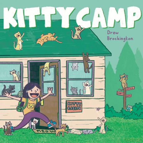 Kitty Camp: A Picture Book - Drew Brockington [KSIĄŻKA]