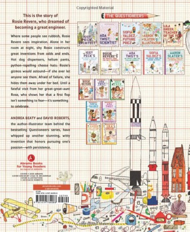 Rosie Revere, Engineer (The Questioneers) - Andrea Beaty [KSIĄŻKA]