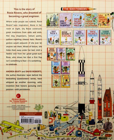 Rosie Revere, Engineer (The Questioneers) - Andrea Beaty [KSIĄŻKA]