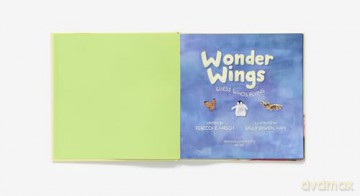 Wonder Wings: Guess Who's Flying (The Nature Riddles and Rhymes Series) - Rebecca E. Hirsch [KSIĄŻKA]