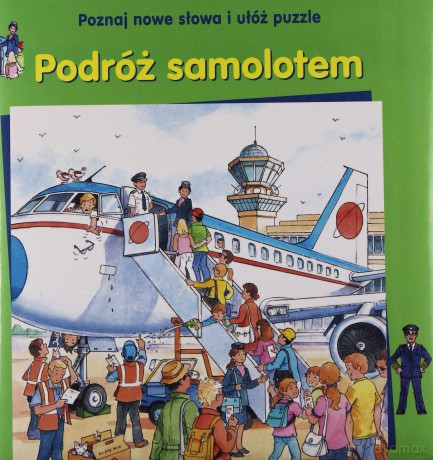 Podróż samolotem. Poznaj nowe słowa i ułóż puzzle - Gisela Fischer [KSIĄŻKA]