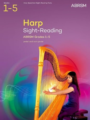 Sight-Reading for Harp, ABRSM Grades 1-5, from 2025 (ABRSM Sight-reading) [KSIĄŻKA]