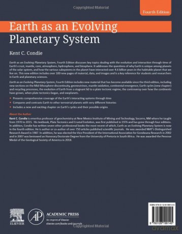 Earth as an Evolving Planetary System - Kent C. Condie [KSIĄŻKA]