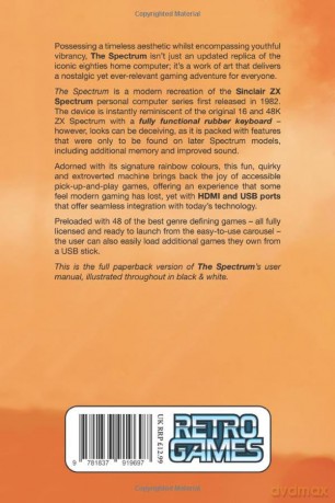 The Spectrum - User Manual: from Retro Games Limited - Retro Games Limited [KSIĄŻKA]