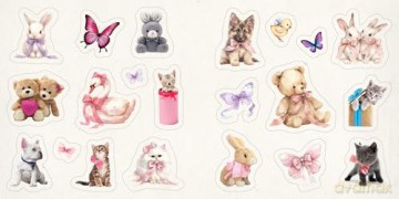 Coquette Stickers: 500+ Frilly, Flirty, and Feminine Stickers to Show Off Your Aesthetic (StickerCore) - Adams Media [KSIĄŻKA]