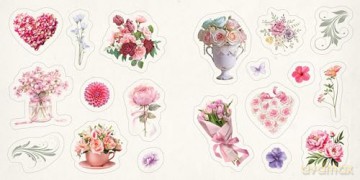 Coquette Stickers: 500+ Frilly, Flirty, and Feminine Stickers to Show Off Your Aesthetic (StickerCore) - Adams Media [KSIĄŻKA]
