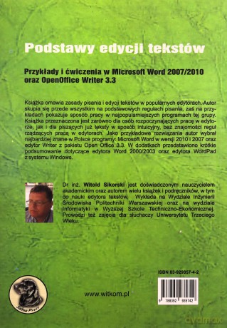 Podstawy edycji tekstów - Witold Sikorski [KSIĄŻKA]
